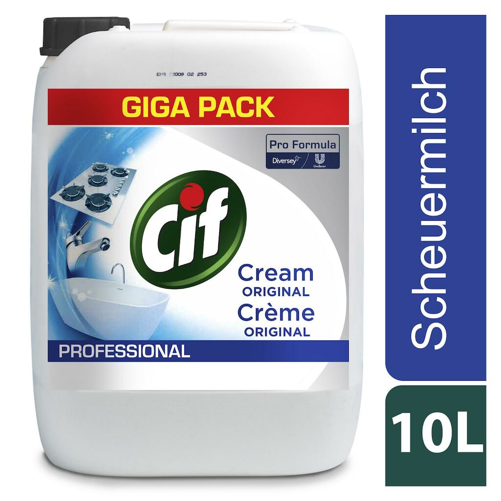 Cif Professional Cream 10L - Cremereiniger mit natürlichen Mikropartikeln